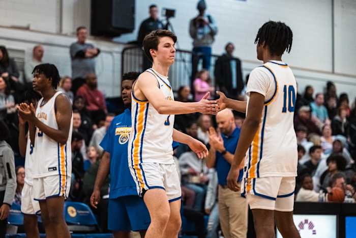 Gahanna Lincoln vs Pickerington Central boys basketball 0217223 Gabe Haferman11